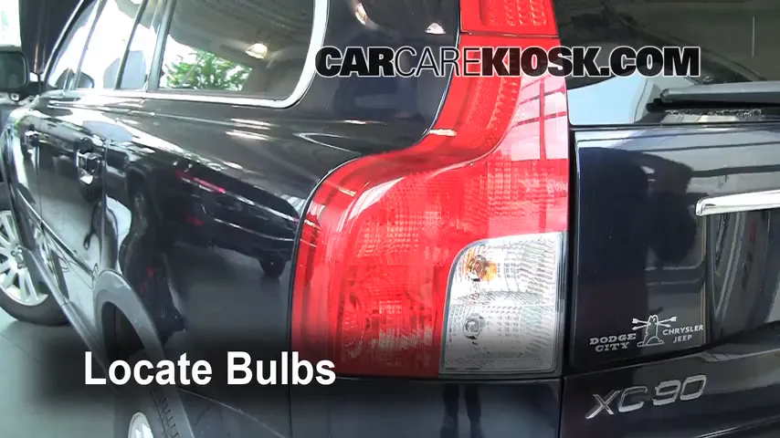 2008 Volvo XC90 3.2 3.2L 6 Cyl. Lights Tail Light (replace bulb)